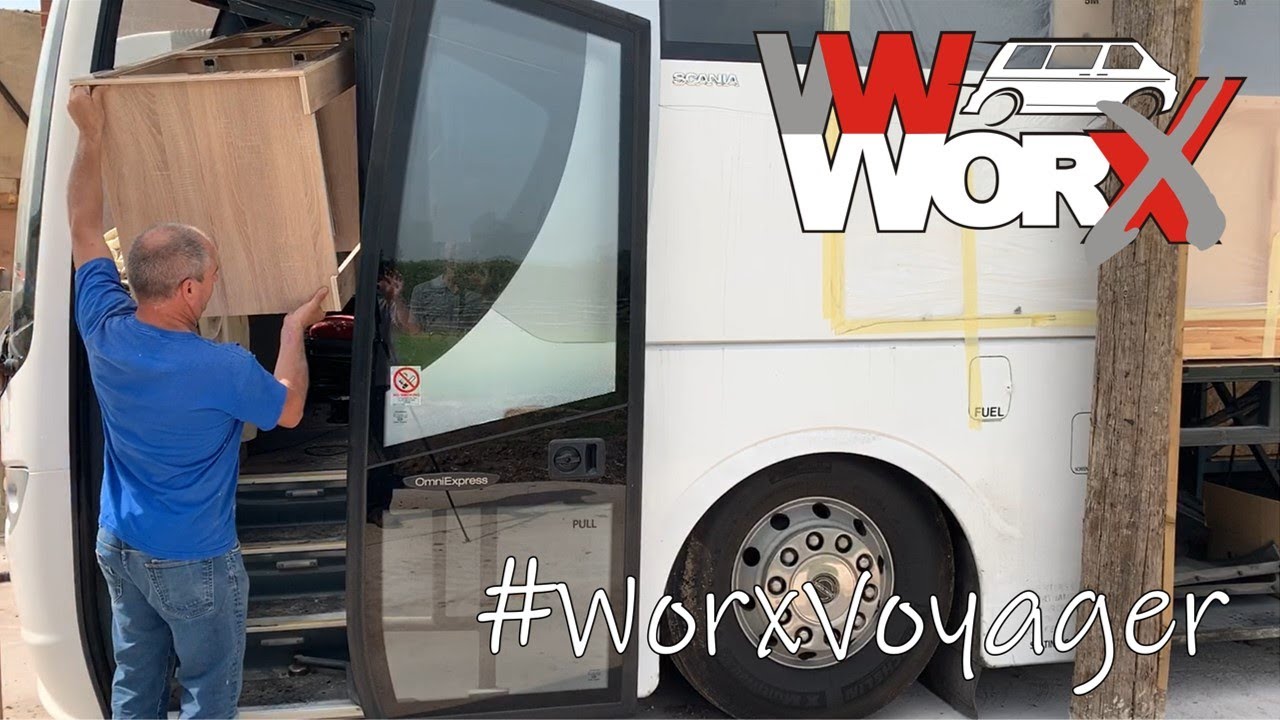 VW Worx Coach to Camper Conversion #WorxVoyager Episode 6