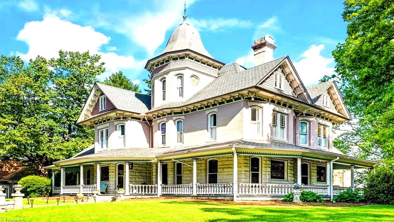 North Carolina Victorian House For Sale | Most Iconic Home In Mount Airy | 0.77 acres | $675k