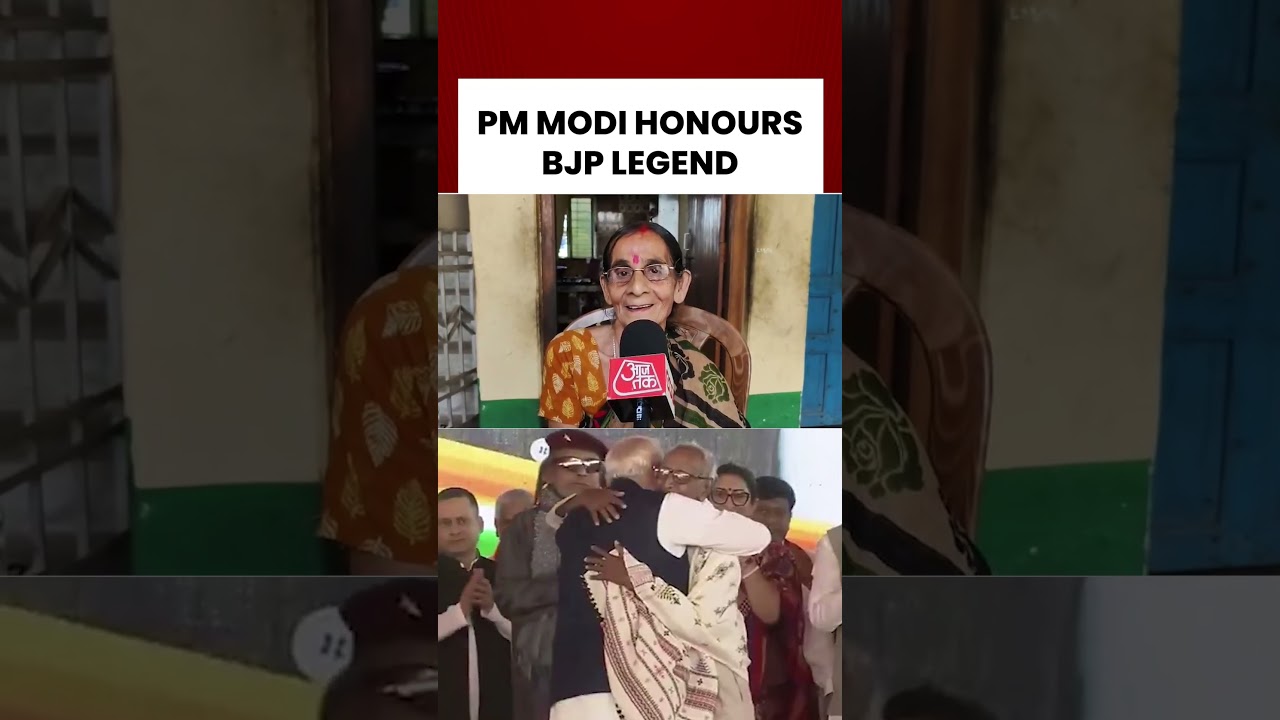 Bengal Oath Ceremony: PM Modi Recognises BJP Legend With Decades Of Ground-Level Work