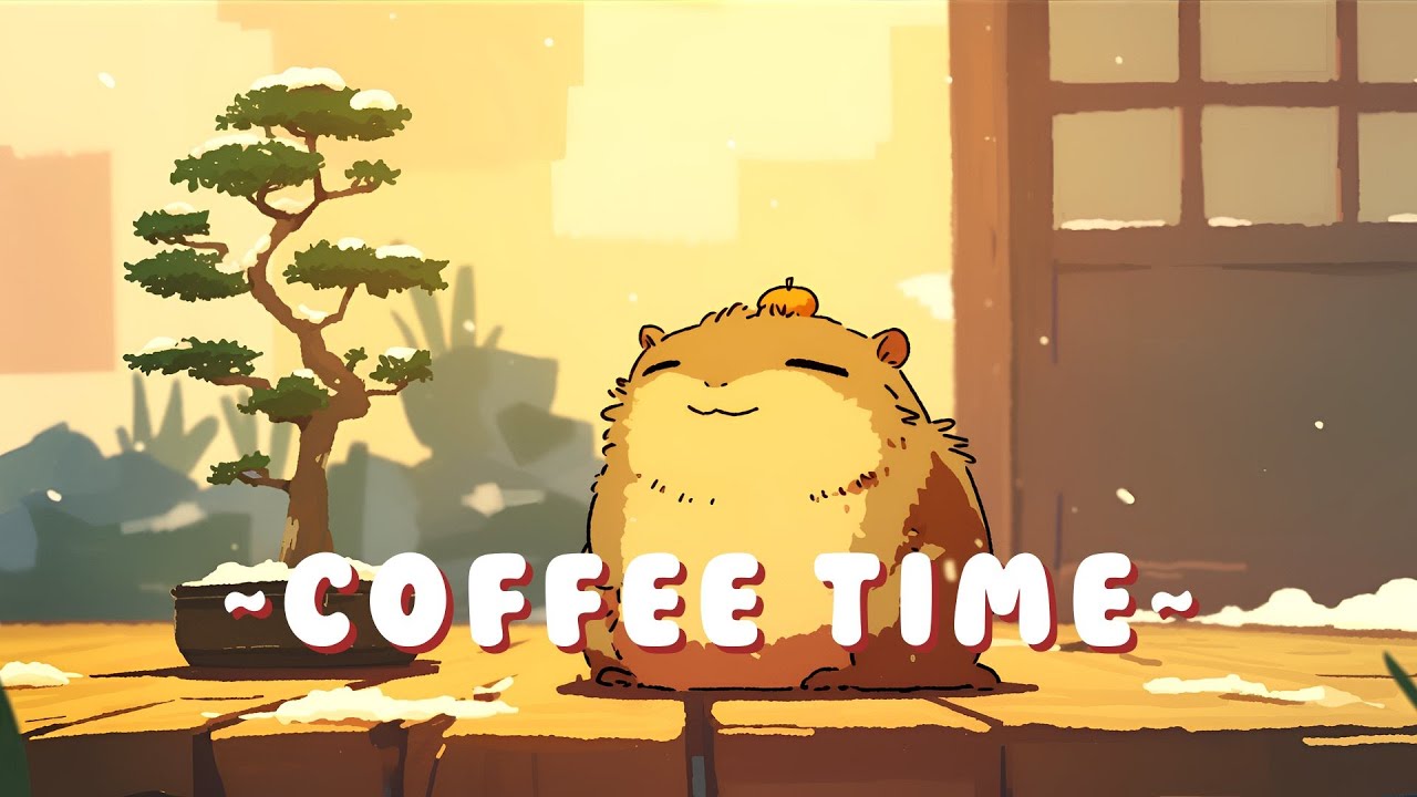 Capybara Study Beats - Cozy Beats for Relaxation ~ Peaceful Flow ~ 🦫 🎮 ☕