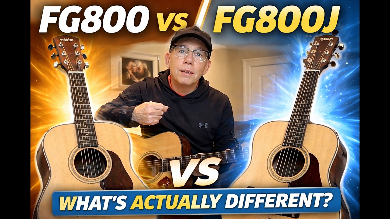 Yamaha FG800J review - is the replacement for the FG800 an improvement? What have they changed?