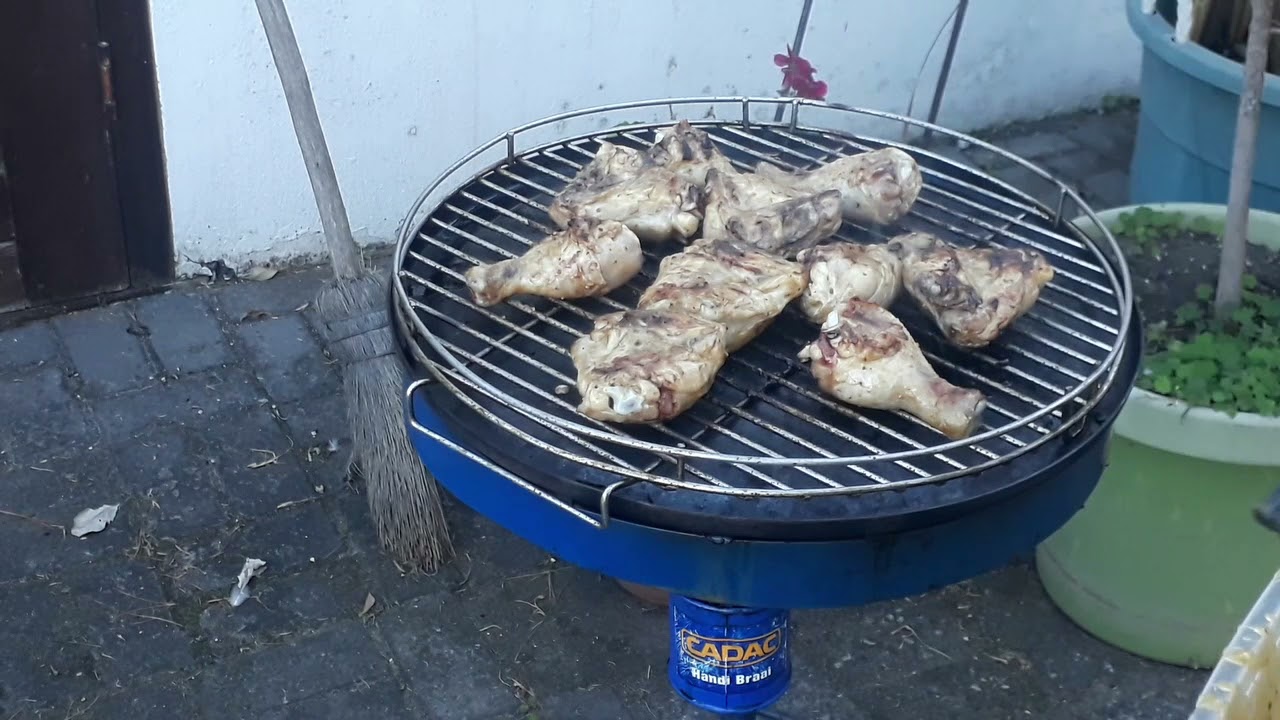 Dinner, Review and use my Five Piece Cadac Handi Braai Set, gift from my wife.