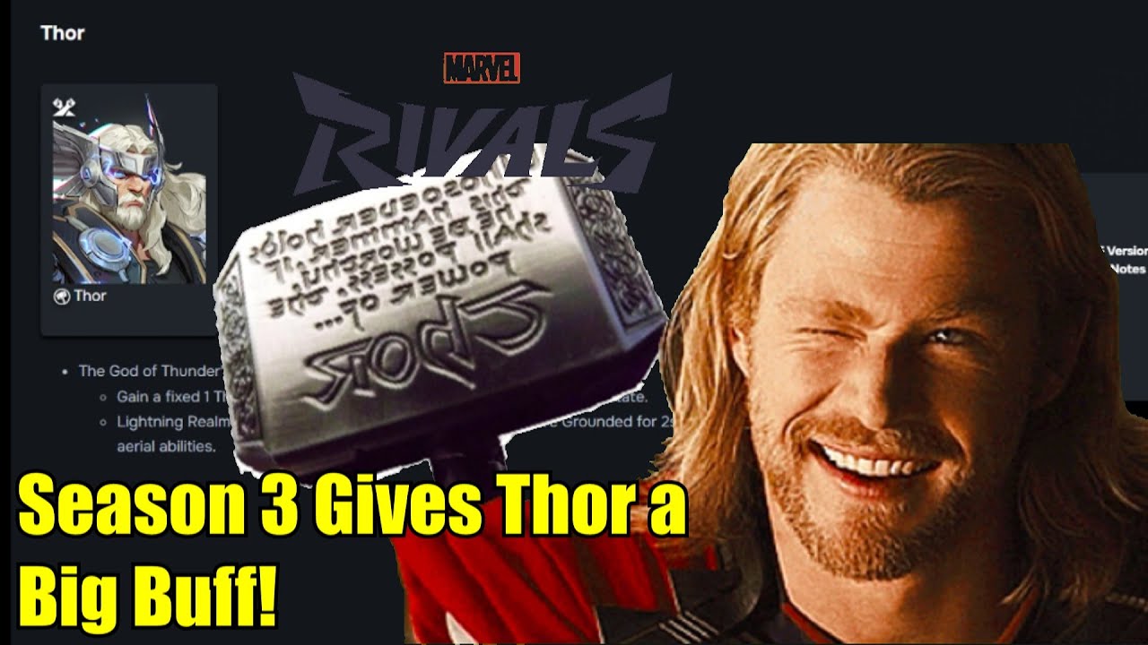 Thor is getting a Big Buff in Season 3.5!