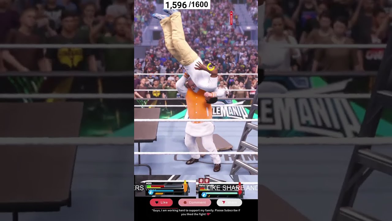 MOOODI VS RAGA! TLC WAR with Special Guest DOLAAND TRUMP! (WWE 2K25)