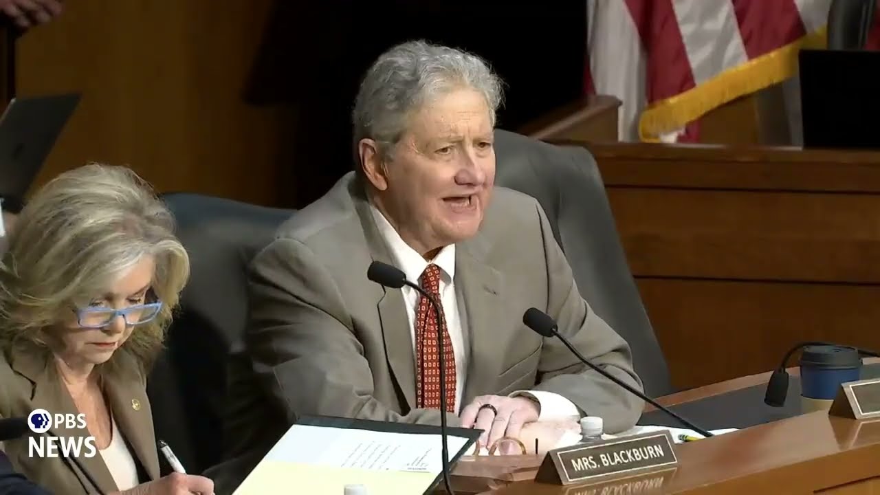 WATCH: Sen. Kennedy questions Blanche in attorney general confirmation hearing