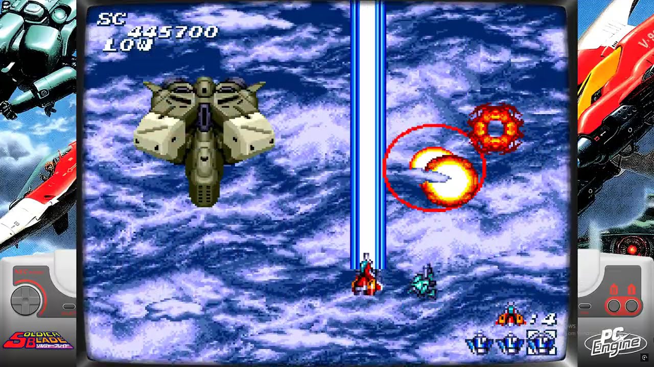 Soldier Blade (PC Engine) (Hard Mode) Walkthrough