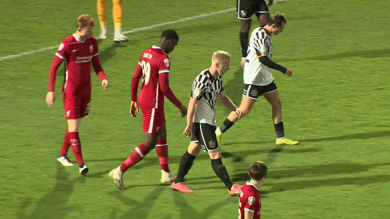 Port Vale v Liverpool U21 highlights