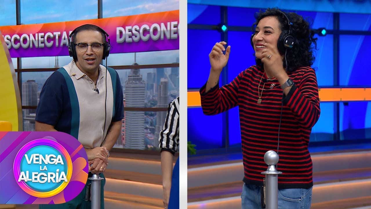 ¡Flor Amargo nos acompañó este jueves para jugar en Desconectados! | Venga La Alegría