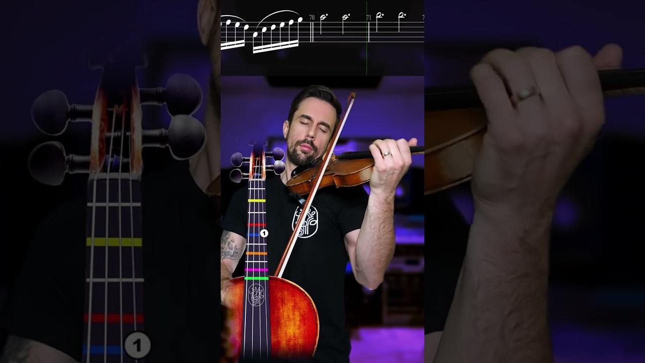 🎻 Interstellar Main Theme - Hans Zimmer NEW Tutorial with Sheet Music and Violin Tabs🤘 Part 1