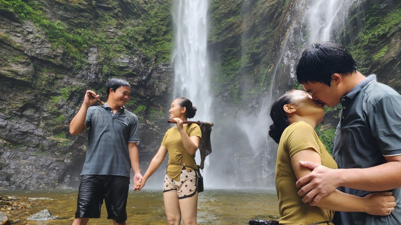 Go catch fish. Catch fish with Mr. Chieu and enjoy a fish meal under a beautiful waterfall
