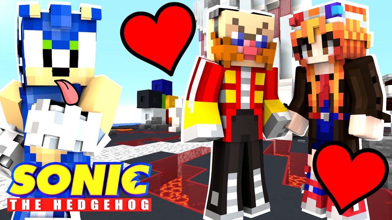 Minecraft Sonic The Hedgheog 2 - Eggman And Egglady FALL IN LOVE?! [24]
