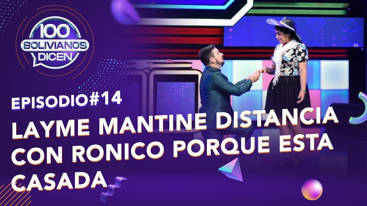 Episodio N 14 |  Layme mantiene distancia con Ronico porque esta casada