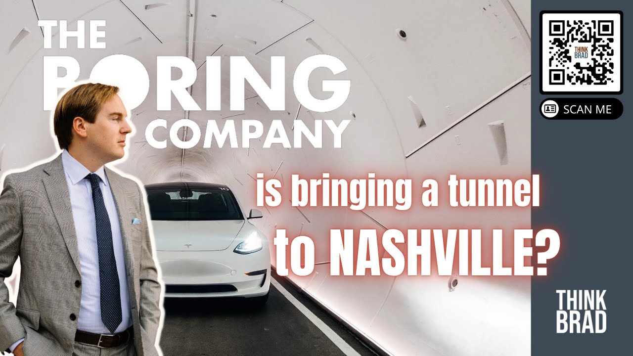 Nashville's New Underground TUNNEL is Coming via Elon Musk's The Boring Co.