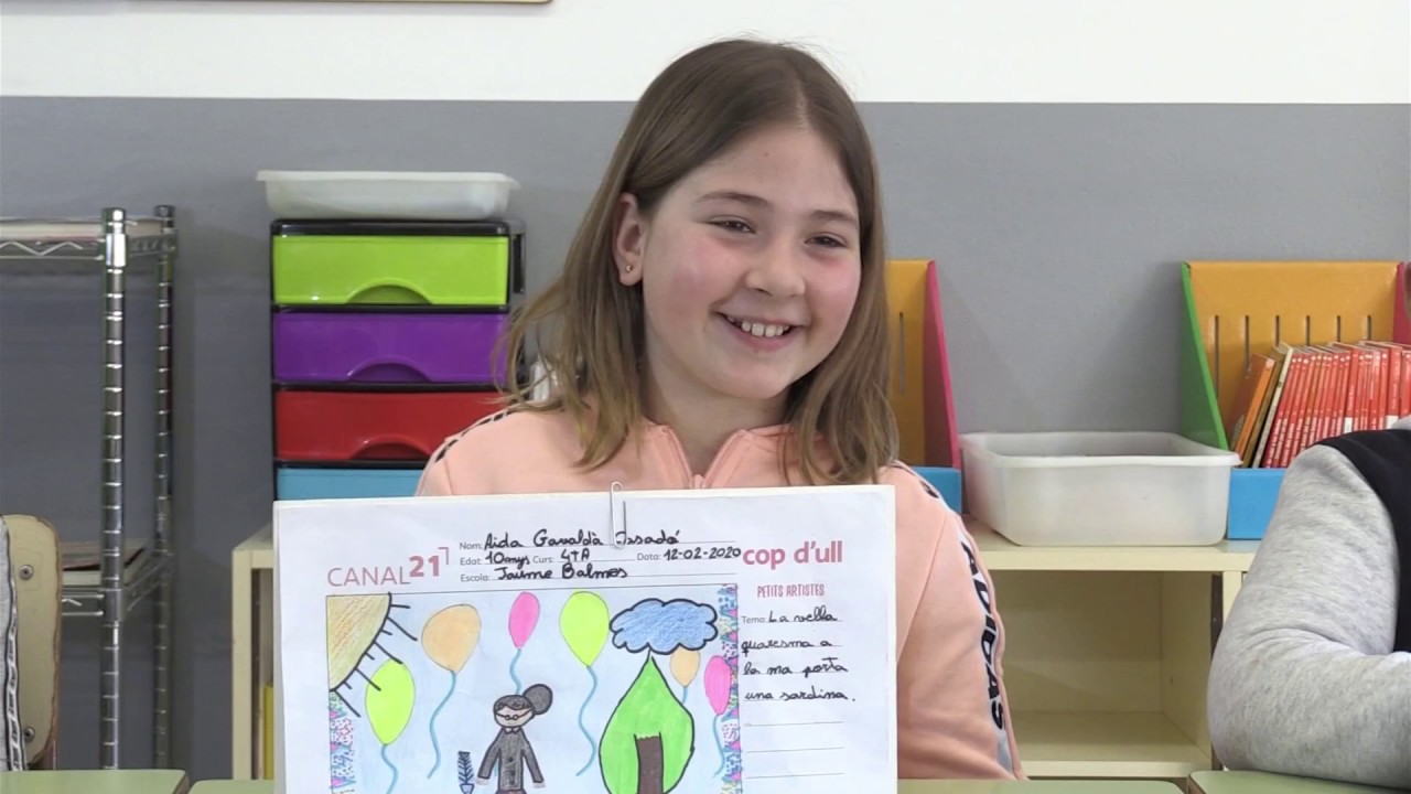 Petits Artistes.El Carnestoltes per l'escola Jaume Balmes de Santa Bàrbara