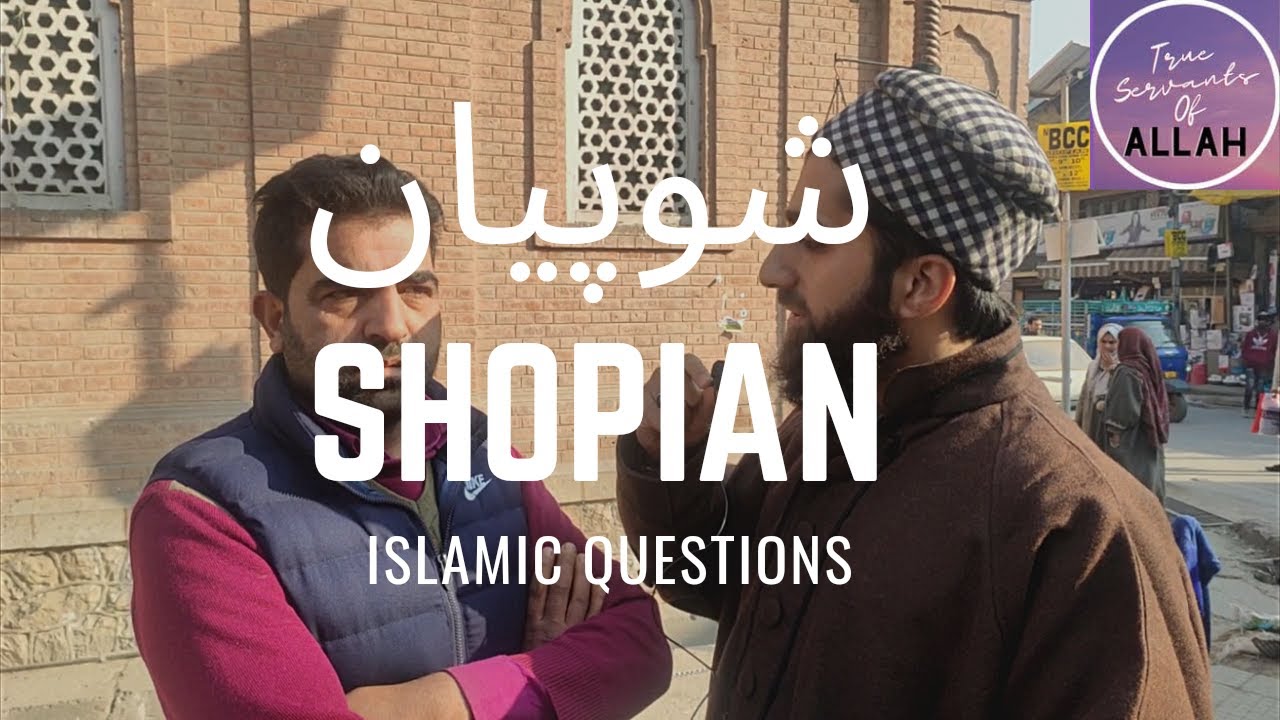 Shopian | Islamic Questions | Asking basic Islamic questions for a book at Jamia Masjid - Shopian