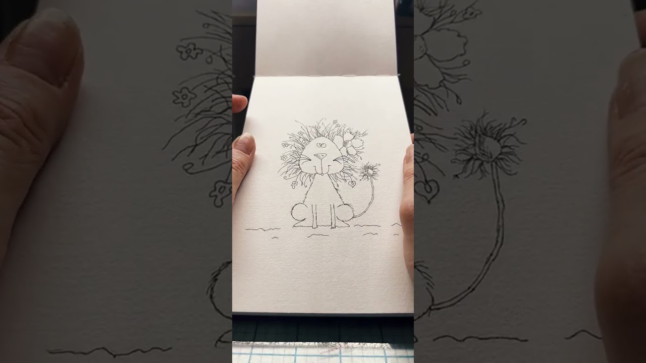 Peacock TikTok Live Watercolor Tutorial