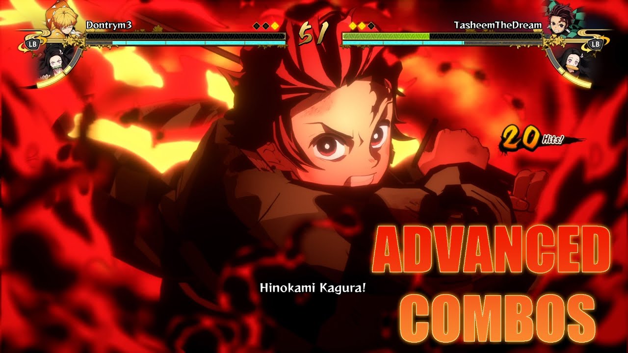 Hinokami Tanjiro Combo Guide [ %100 Damage]  demon slayer hinokami chronicles