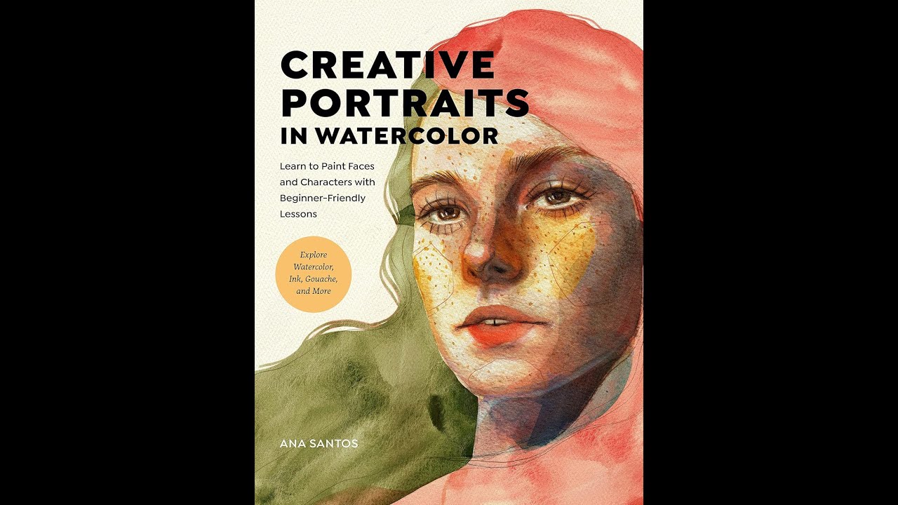 Creative Portraits in Watercolor by Ana Santos