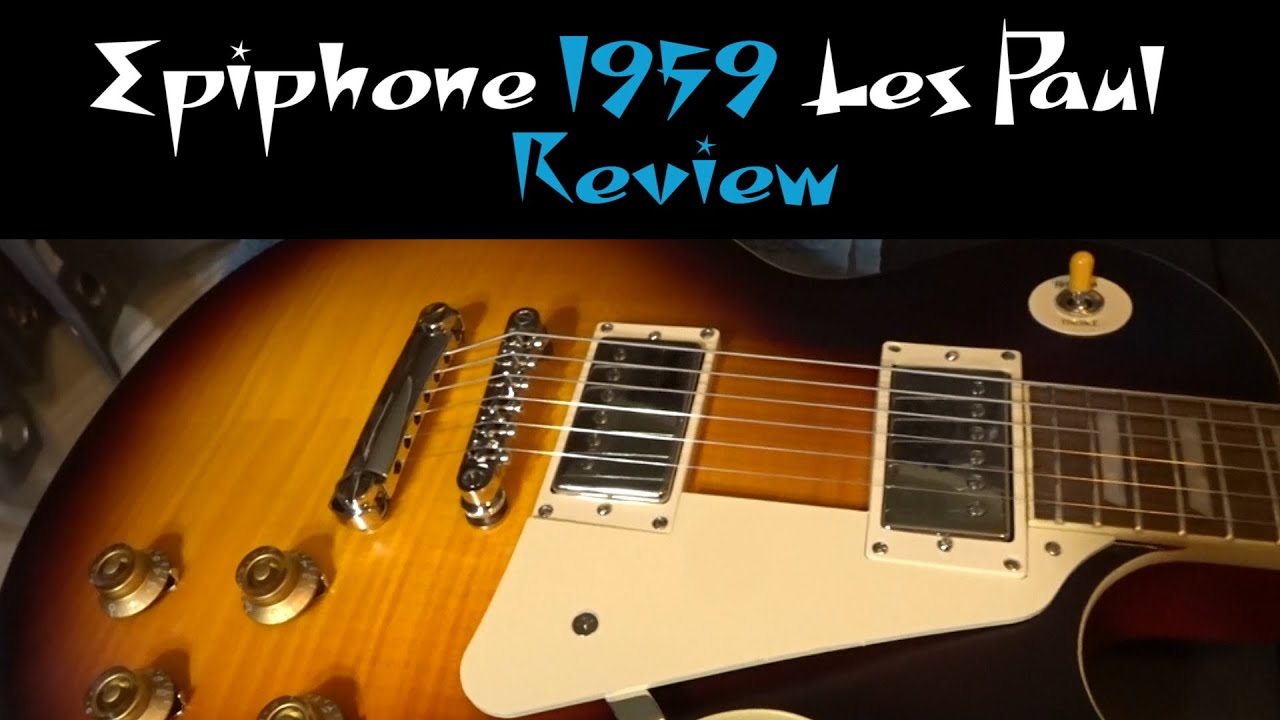 Обзор Epiphone 1959 Les Paul Standard Outfit 2020 года