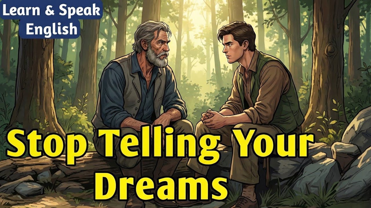 Stop Telling Your Dreams | Learn English Through Story | The Power of Silence