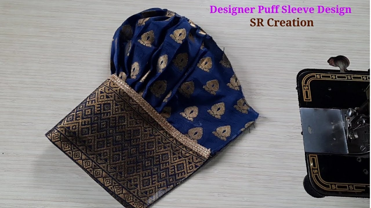 Designer puff sleeve design | Simple and easy method of stitching