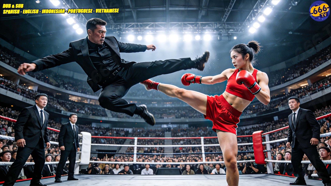 Mendiga Con Gran Kung Fu Derrota A 10 Matones, Sin Saber Que Es Hija De Campeón