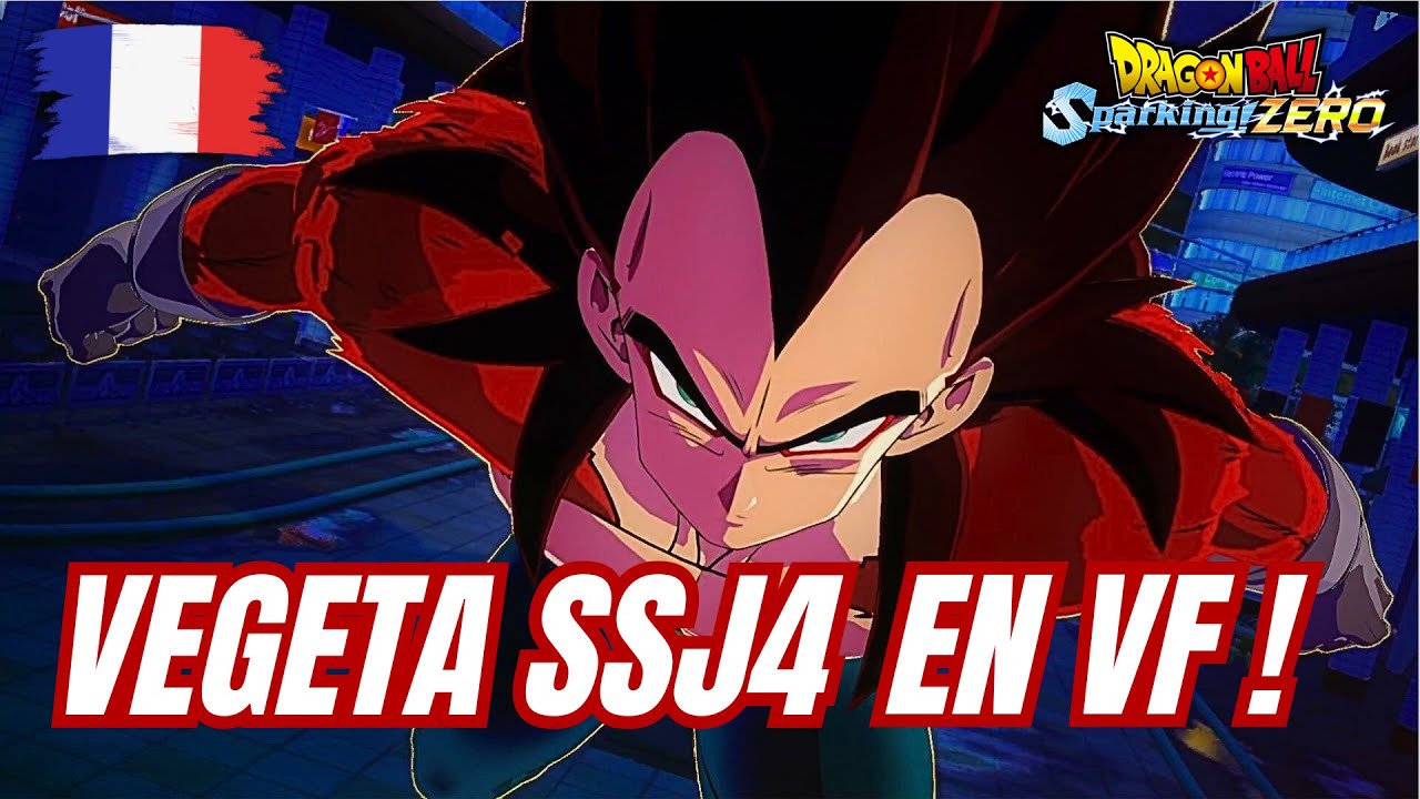 VEGETA SUPER SAYAIN 4 (DBKAI) MOD VF SUR DRAGON BALL Sparking! ZERO - SHOWCASE