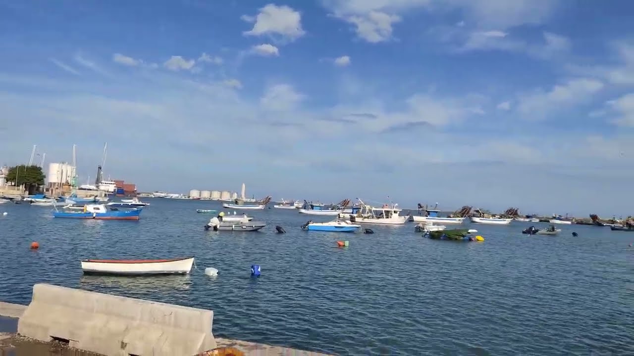 BARLETTA PORTICCIOLO,PUGLIA ITALIA 4K