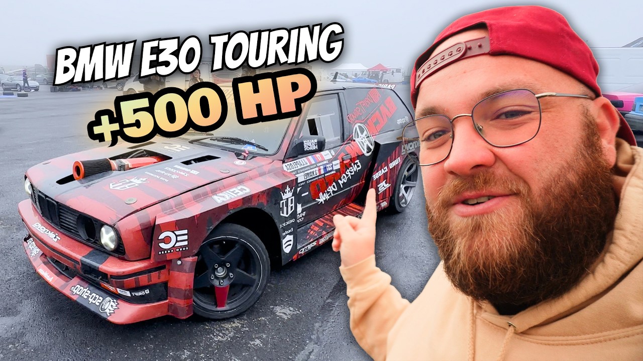 Je Découvre le Drift : Jordan et sa BMW E30 Monstrueuse de 500CH !