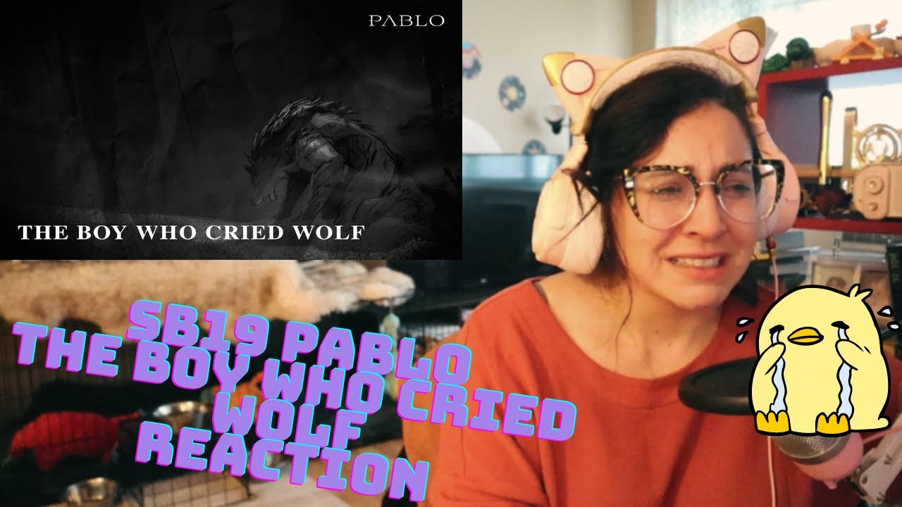 PABLO 'The Boy Who Cried Wolf' Official Lyric Video REACTION [You didn't warn me T^T]