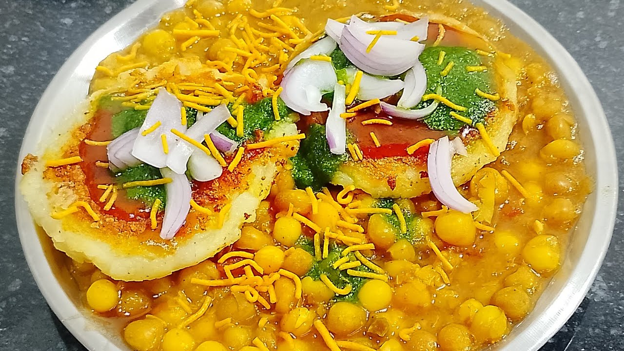 छोला टिक्की चाट ठेले वाले के स्वाद में बनाएं घर पर । Tikki Chat Recipe 