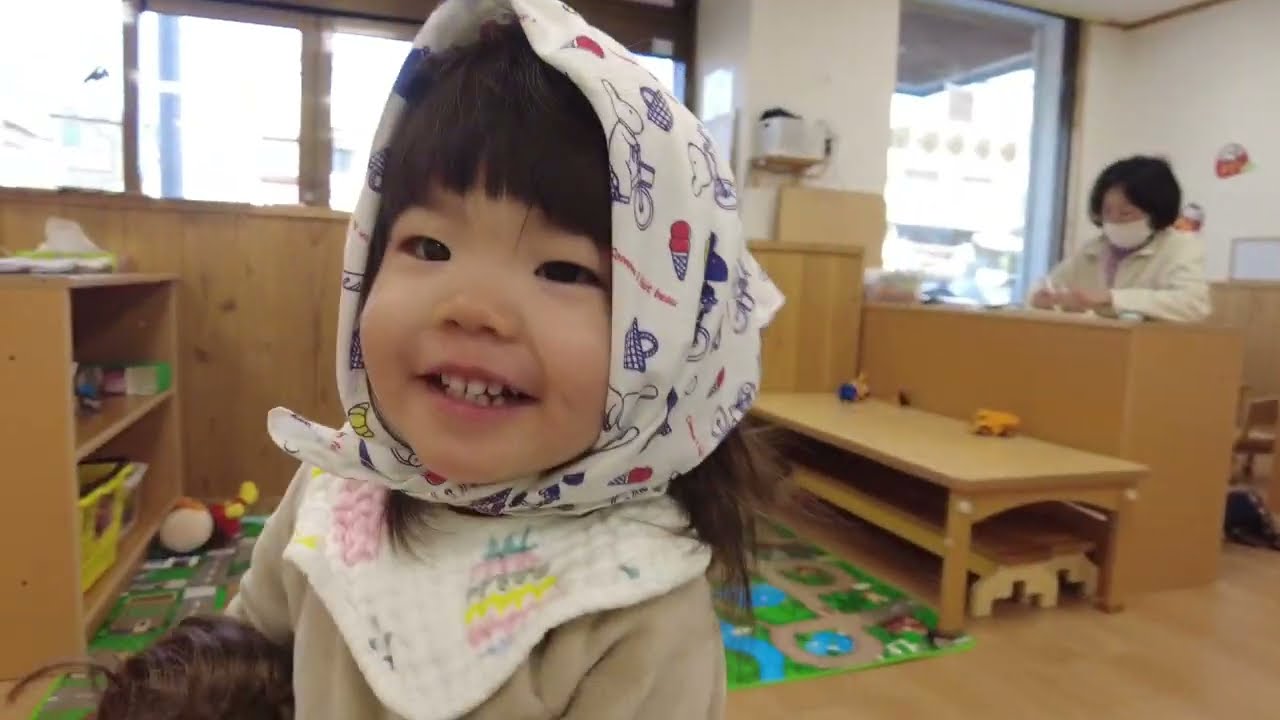 飯倉こころ保育園　2026年1月30日　１・２歳児さんは公園でたっぷり遊びました