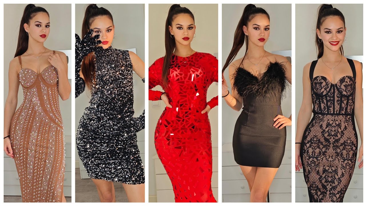 HAUL: ¡VESTIDOS de GALA de MEW MEWS! | VESTIDOS LLAMATIVOS y ELEGANTES | ALESSANDRA NADIA |