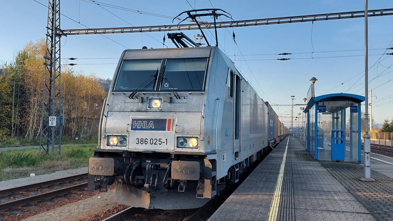 Vlaky Dlouhá Třebová a Mickeyho pozdravy, 31.10.2022 / railspotting