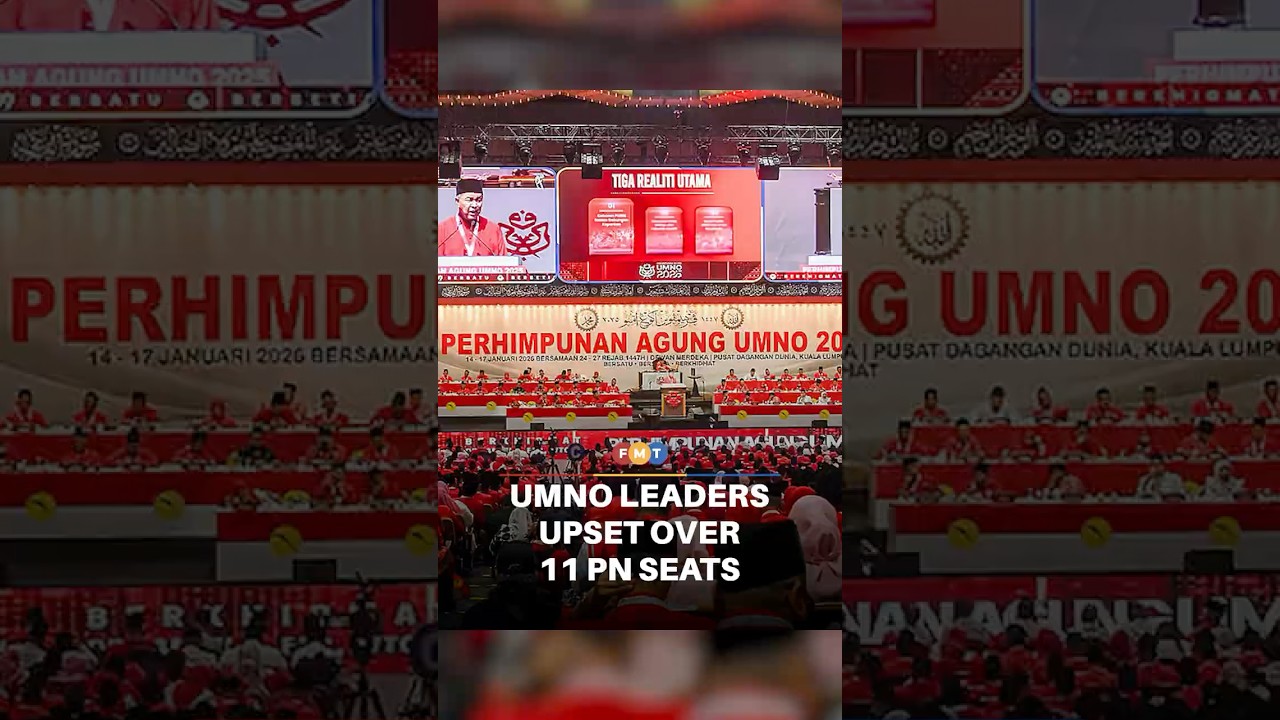 Umno division leaders upset after 11 seats given to PN, says report
