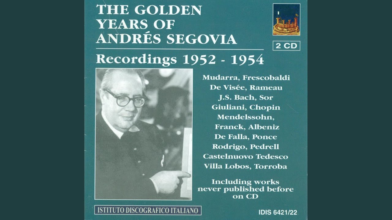 Lyric Pieces, Book 4, Op. 47: No. 3. Melody (arr. A. Segovia)