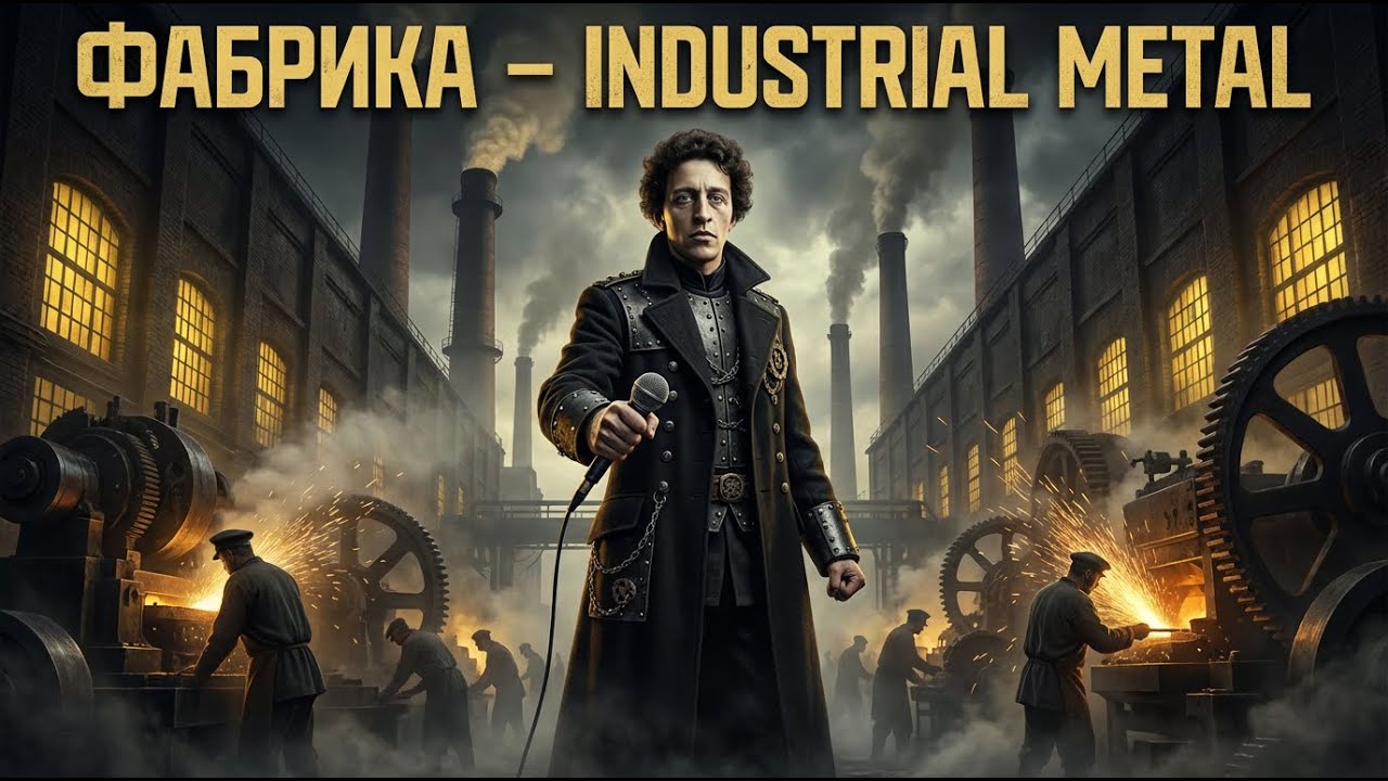 &laquo;Фабрика&raquo; &mdash; Industrial Metal / NDH на стихи А. Блока | Rammstein-Style Dark Music Video