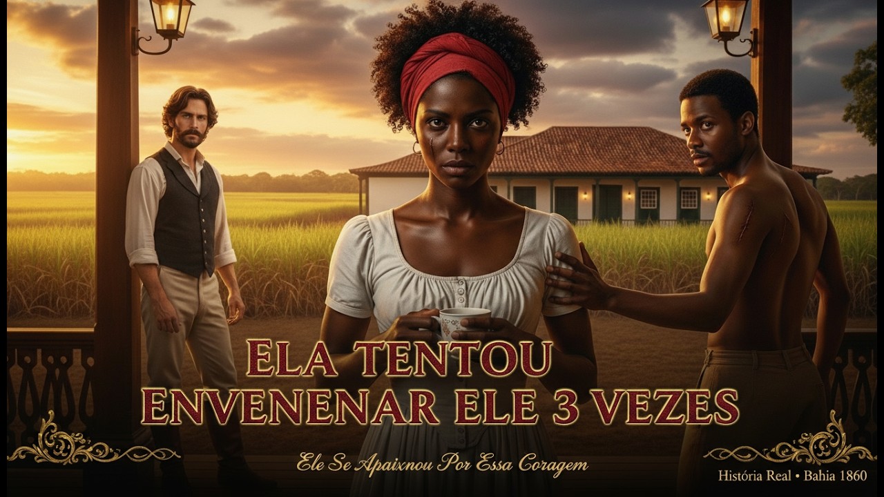 Ela Tentou ENVENENÁ-LO 3 Vezes - Ele se Apaixonou Por Essa Coragem | História Real da Bahia (1860)