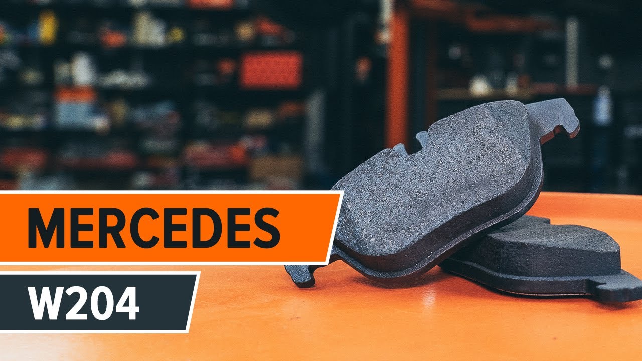 Cum se înlocuiește placute frana din spate MERCEDES W204 [TUTORIAL AUTODOC]