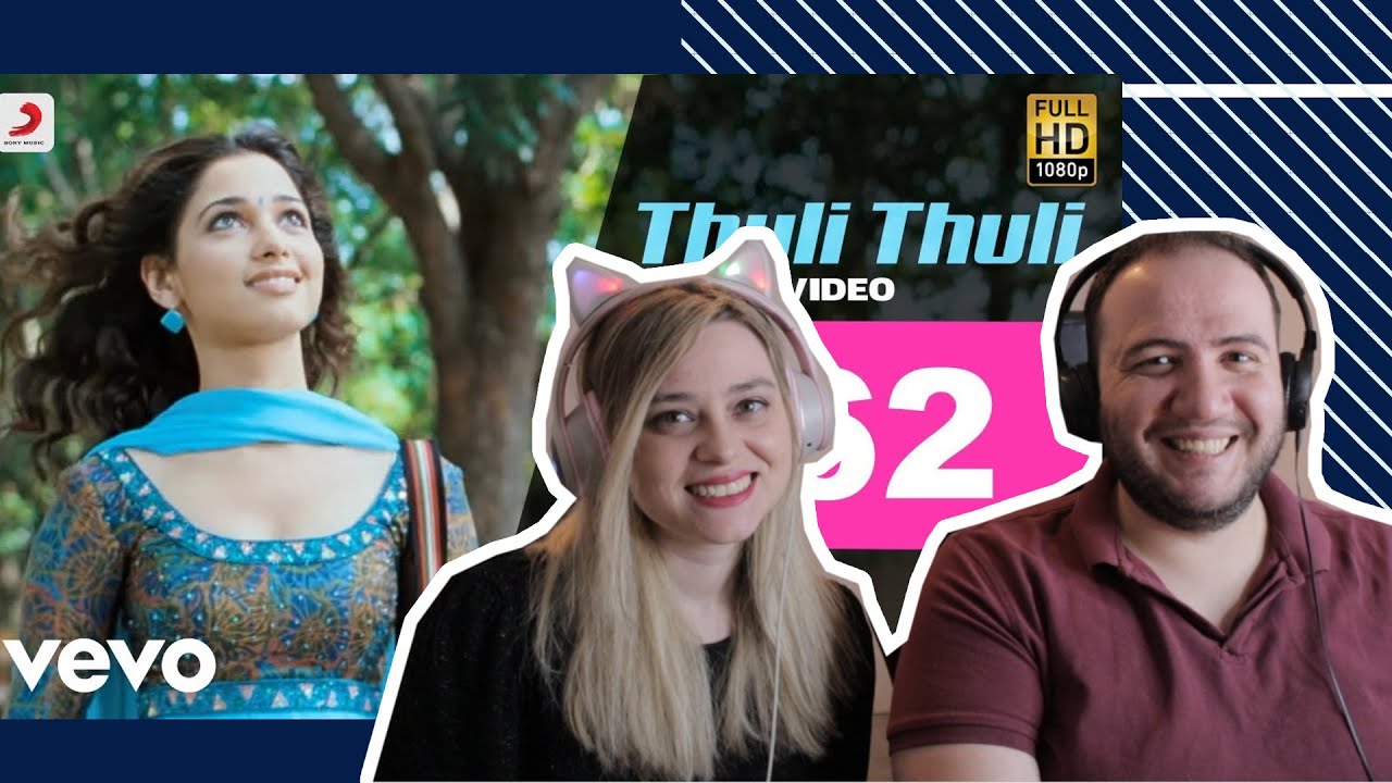 Happy Valentine's week! My wife and I react to Paiya - Thuli Thuli Video  Karthi, Tamannah (Tamil)