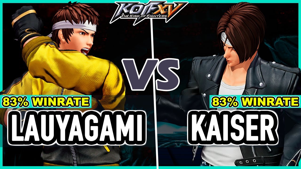 KOF XV 🔥 Lauyagami (Shingo/Ángel/Chizuru) vs Kaiser (Kyo/Terry/Ryo)