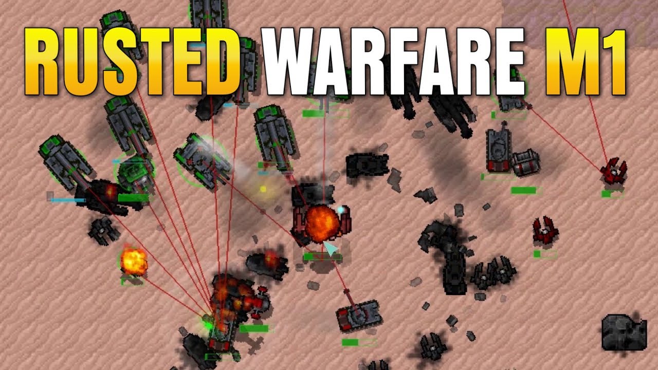 Rusted Warfare Mission 1 (IMPOSSIBLE Walkthrough)