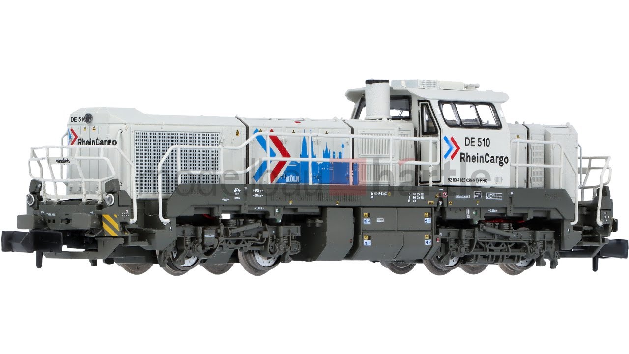 HOBBYTRAIN H32101/H32101S Diesellok Vossloh DE18 RheinCargo Köln | Spur N