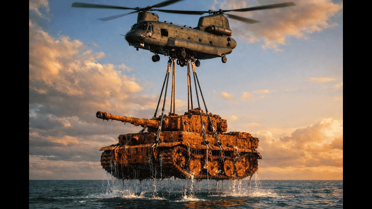 IMPOSSIBLE Restoration — WWII German Tiger Tank 80 Years Baltic Sea to Pristine