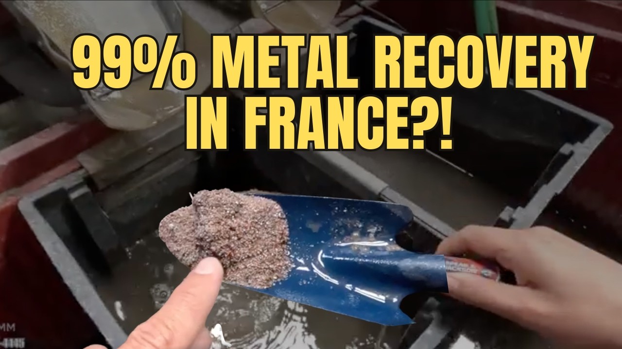 From Household Trash to 99% Pure Metal – France Recycling Tour
