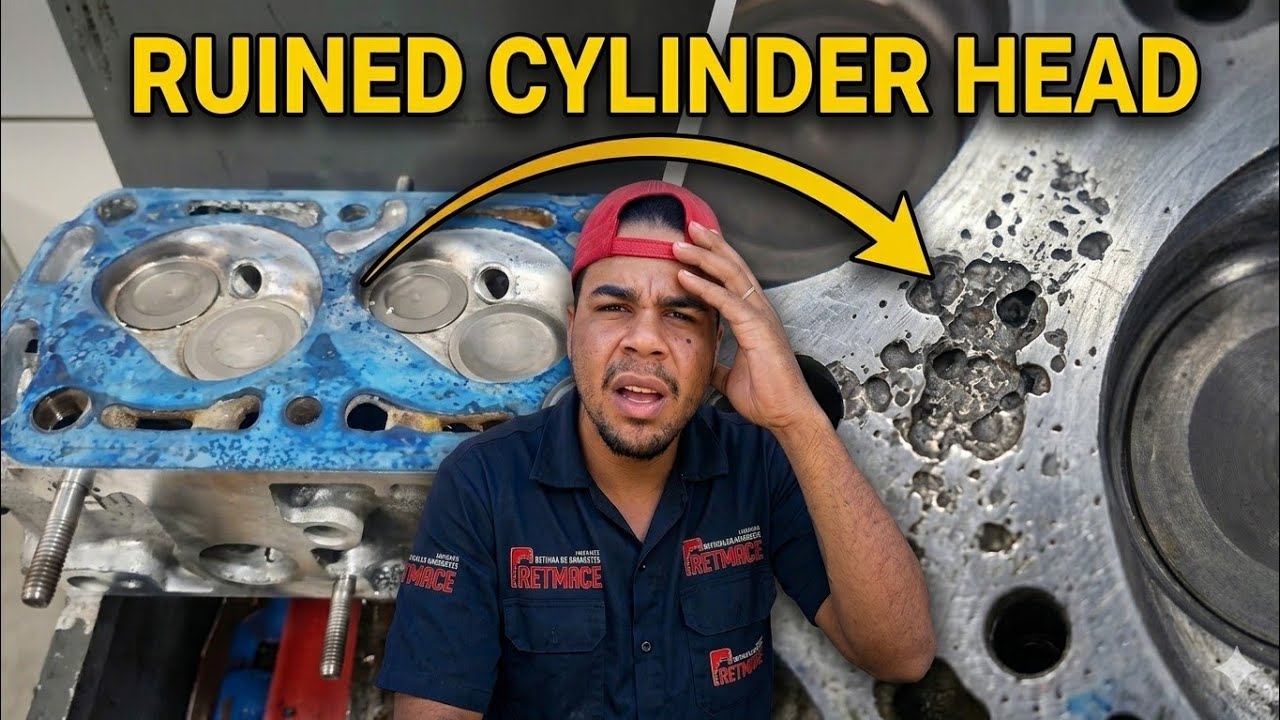 FIXED or TRASHED? Extreme Cylinder Head Resurfacing Nightmare!