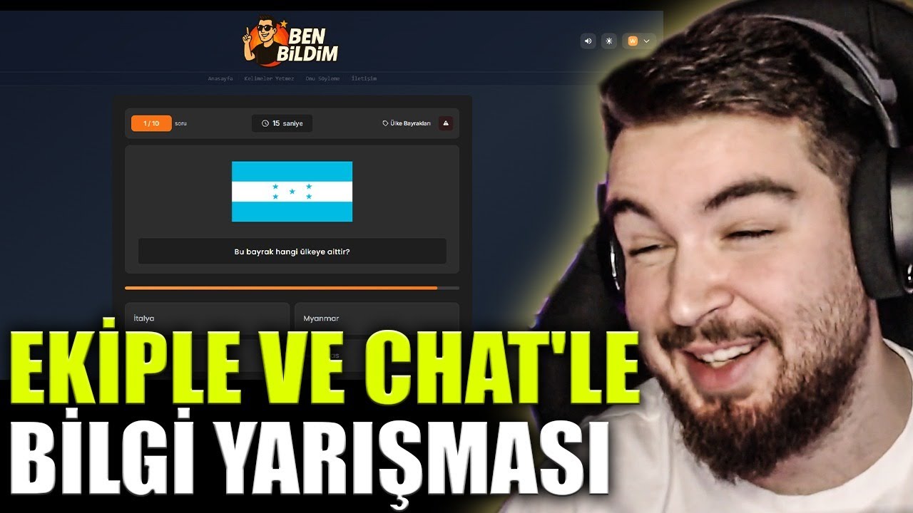 H1vezZz Ekiple ve Chat'le Bilgi Yarışması Yapıyor | Ben Bildim!
