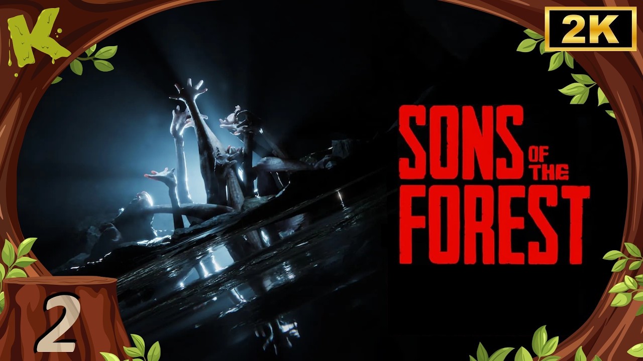 Sons of the Forest FR #2 Lampe Torche & Lance-pierre (2K) Let's play en COOP