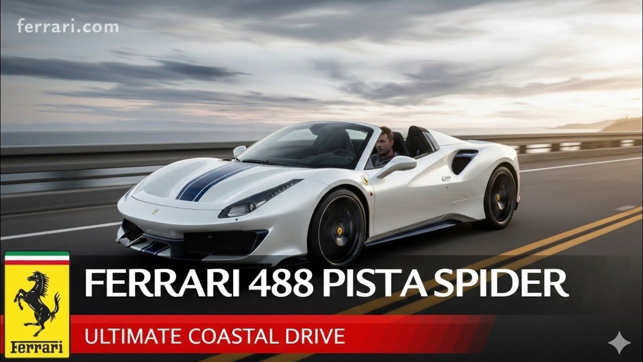 FERRARI 488 PISTA SPIDER - New Look ||Official video 