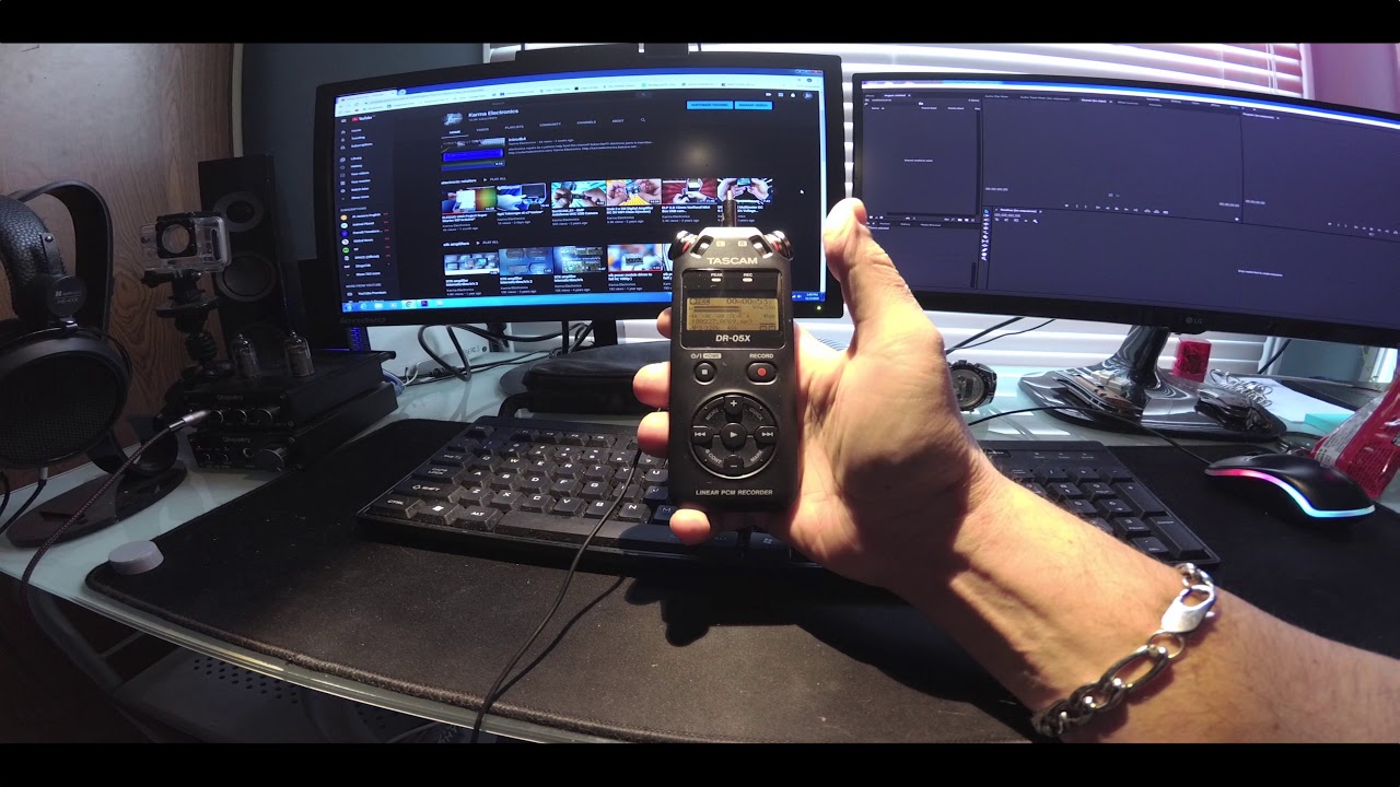 tascam portable Studio Recorder (DR-05X) problem